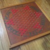 1930's "Chinker-Chek" Wooden Chinese Checkers Board