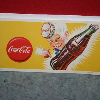 coca cola blotter - Coca-Cola