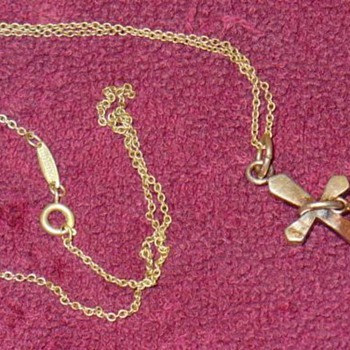 Antique Tiffany & Co Cross Necklace