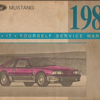 1988 Ford Mustang GT Service Manual