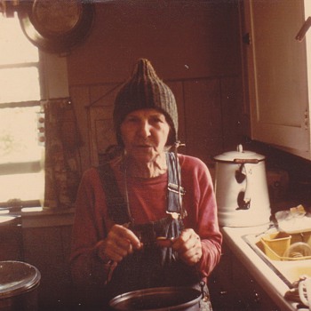 What life on Farm really is like . Grandmother still working  - Photographs
