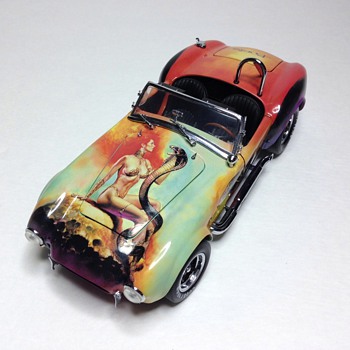 1966 Shelby Cobra 427 S/C "Mistress of Fire" by Boris Vallejo - Model Cars