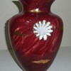Really weird carneol marmorietes glass vase. 
