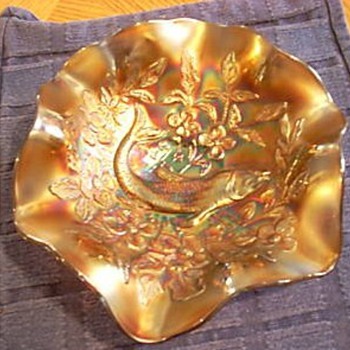 Millersburg Trout & Fly Bowl - Glassware