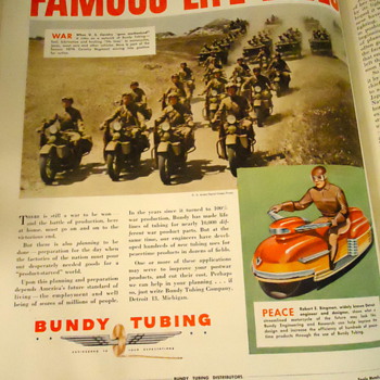 Vintage Advertisements, c. 1944, from FORTUNE MAGAZINE