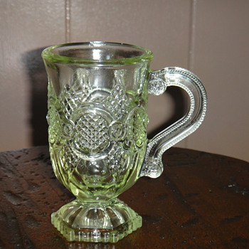 Cape Cod Pattern but light green - Glassware
