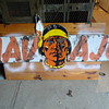Navajo Freight Truck Sign.