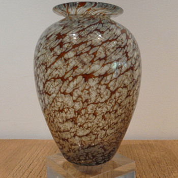 NICK MOUNT BUDGEREE VASE 1986. #2 - Art Glass