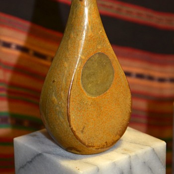 Interesting little Weed Pot from Japan - Art Pottery