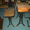 found school desks with American Screw box