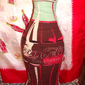 1950's Coca-Cola Pillow - Coca-Cola