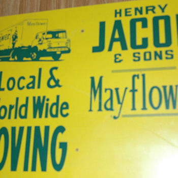 Vintage 18 x 24 inch Advertising sign - Advertising