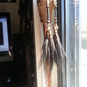 ASMAT TRIBAL CASSOWARY BONE DAGGER - Animals