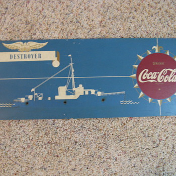 Warship Sign - Coca-Cola