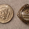 19thC. Vermeil S.E.A. Seton Reliquary Pendant. Wax Seal 