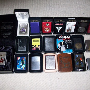 Zippo Lighter Collection - Tobacciana
