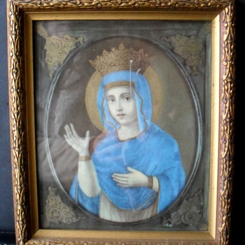 Lithograph of Byzantine Pre-750AD Religious Artifact - Presented Pope @ Coronation - Gifted Original Stolen in New Zealand