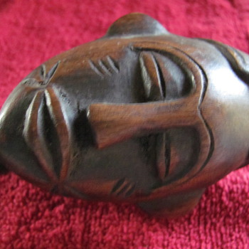 large tribal spoon.