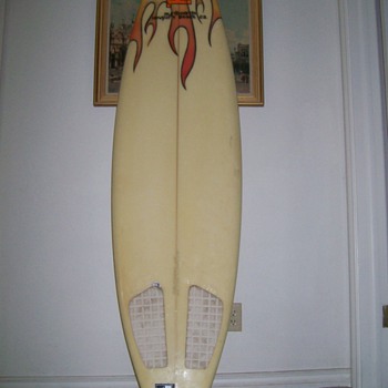 Vintage Russell Surf Board