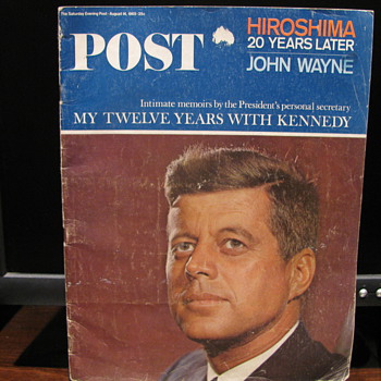 J.F.K. Post August 14, 1965