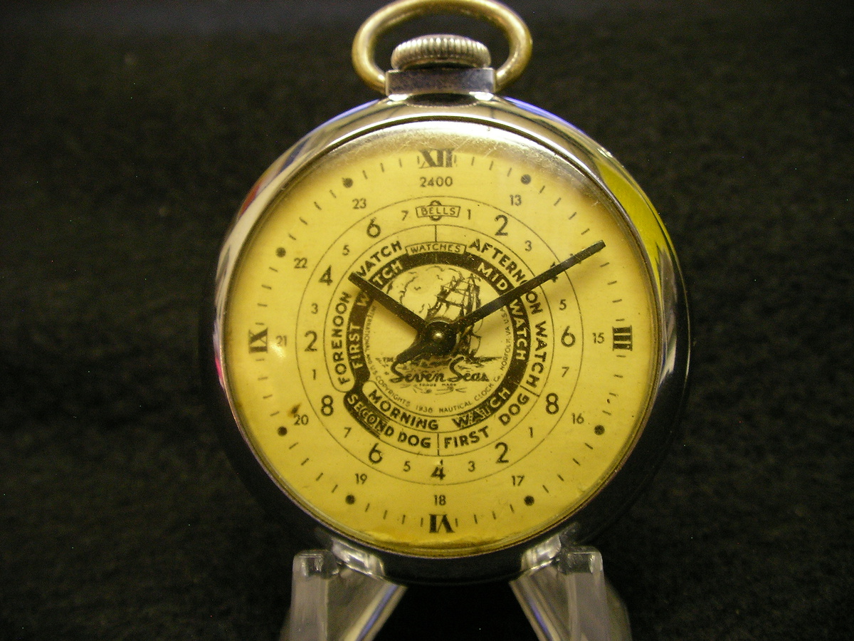 Seven Seas Pocket Watch by Nautical Clock Co. Collectors Weekly