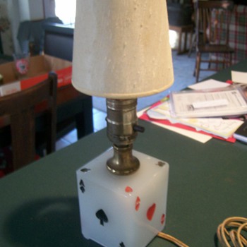 "Aces" Table/Bar Lamp