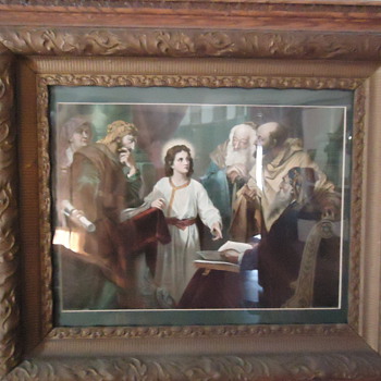  Very Special Person In Oak Frame... Copy Righted 1905 Gray Litho New York & Chicago - Posters and Prints