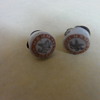 Hamm's Beer Porcelain Cork Cap..."Hamm   St. Paul" with eagle embossed