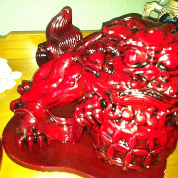 Red Foo Dogs - Asian