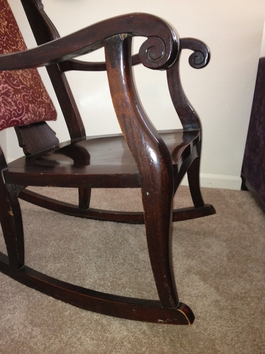 My Lions Head Rocking chair Collectors Weekly