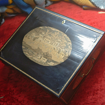 Chinese  writing box 1880s