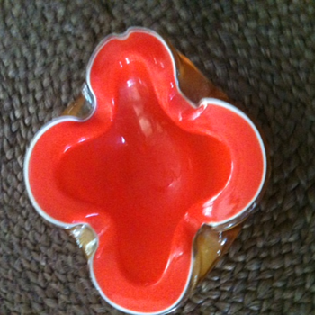 vintage ash tray - Art Nouveau