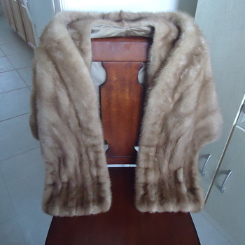 REAL MINK FUR STOLE - Womens Clothing