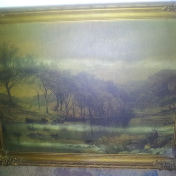 Found this B W Leader painting can anyone tell me about it