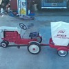 ford 900 pedal tractor and trailer