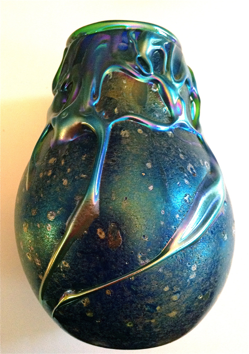 Lotton Lava Glass Vase Collectors Weekly