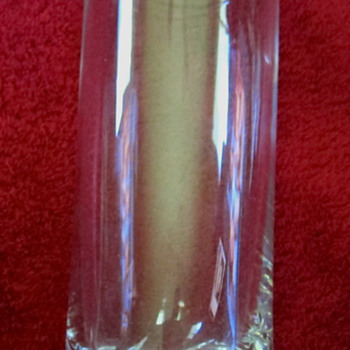 DAUM CRYSTAL VASE, UNKNOWN PATTERN - - Art Glass