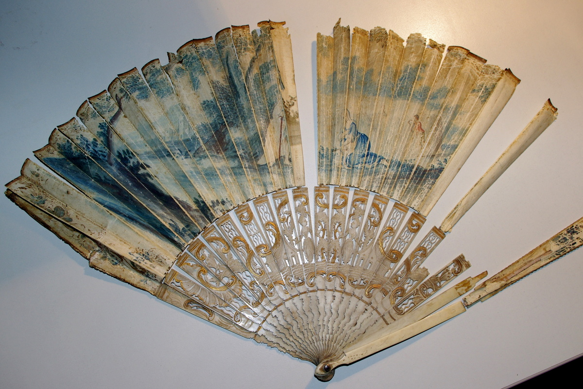 Antique Indonesian Hand Fan Collectors Weekly