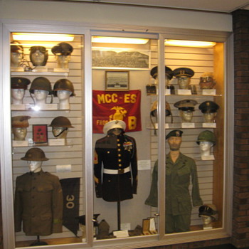 Veterans Day display I had on public display at our Library...