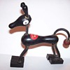 Wiener Pup Wood Toy