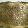 Oriental Bird & Fish Tray with  writings