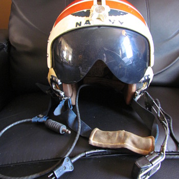 Vietnam Era Navy Visor Crew Member Helmet