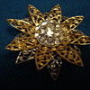 Unsigned Flower Brooch