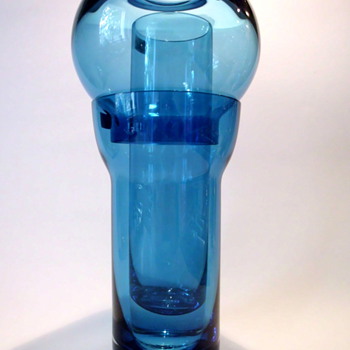 Vase Trio by Hans Theo Baumann for Gralglas - Art Glass
