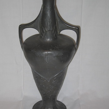 Orivit Pewter Art Nouveau Vase, Germany, c. 1905 - Art Nouveau