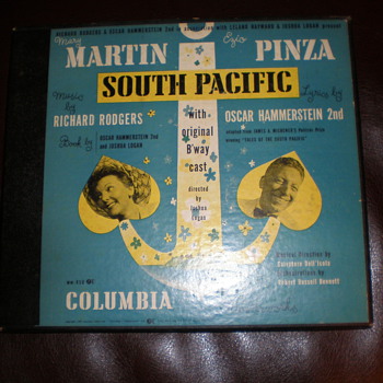 Broadway Stageplay Recording of South Pacific (Box Set)