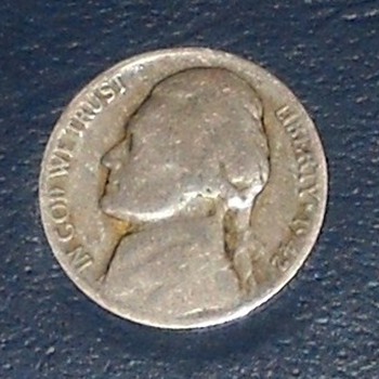 1942 Philadelphia Jefferson Silver Nickel