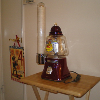 Silver King Hot Nut Machine - Coin Operated