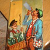 Hobo takes a drink