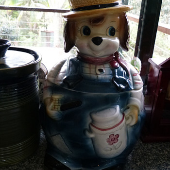 Vintage Japan Cookie Jar